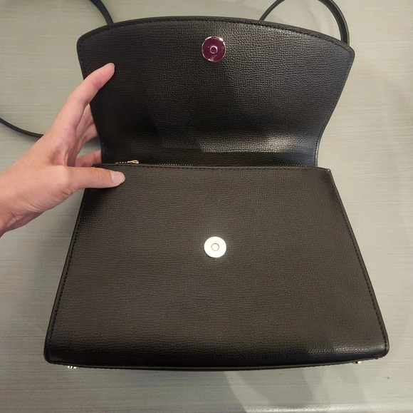 NWOT Kate Spade New York Darcy Top Handle Satchel Purse In Black - Picture 6 of 8